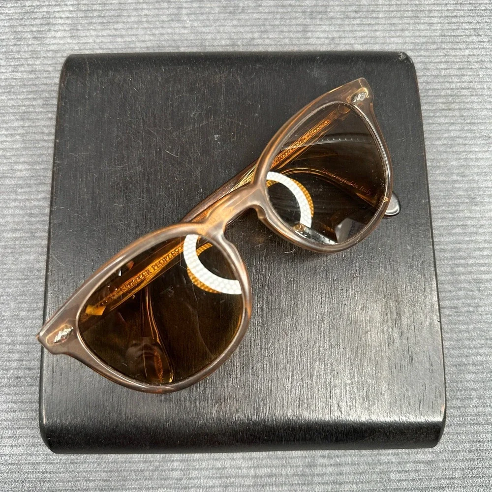 Oliver Peoples Sheldrake Plus Sunglasses Buff Brown OV5315SU 15105D 52mm Italy